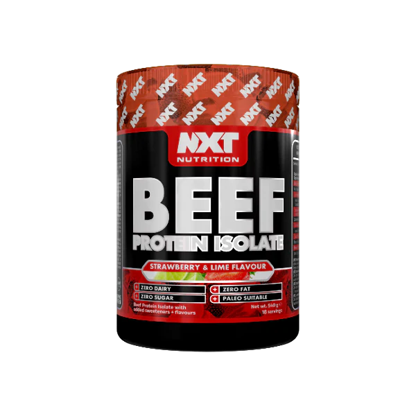 nxt protein isolate strawberry and lime